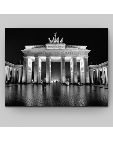 La puerta de Brandenburgo, Berlín, Alemania La puerta de Brandenburgo, Berlín, Alemania
