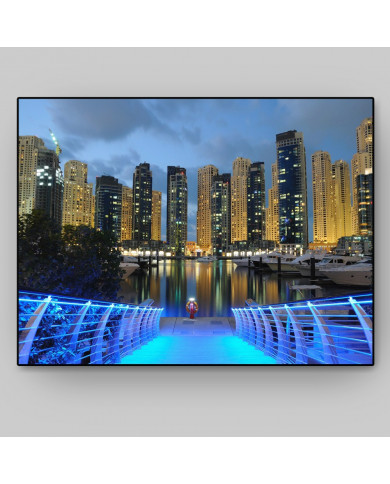 Marina en Dubai, Emiratos Árabes Unidos Marina en Dubai, Emiratos Árabes Unidos