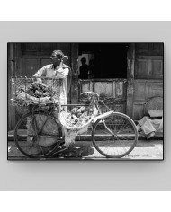 Vendedor de frutas, Kathmandu, Nepal, 1964