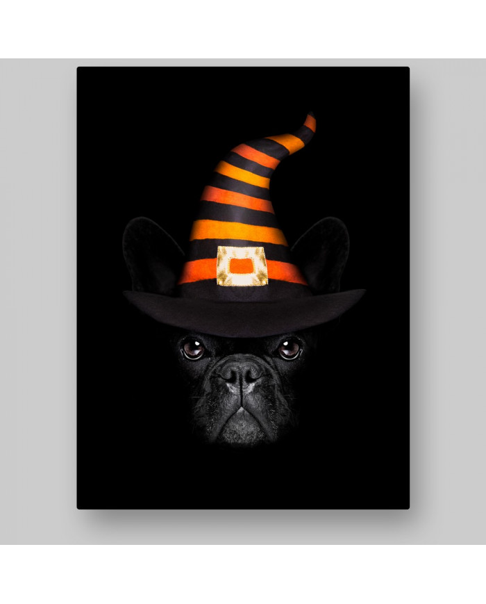 Buldog francés en Halloween