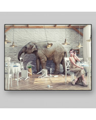 Como un elefante en una cacharrería