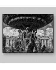 Detalle de la Plaza de la Concordia, París