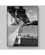 El salto sobre el Sena, París, 1945