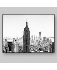 Manhattan vista desde el Rockfeller Center, Nueva York