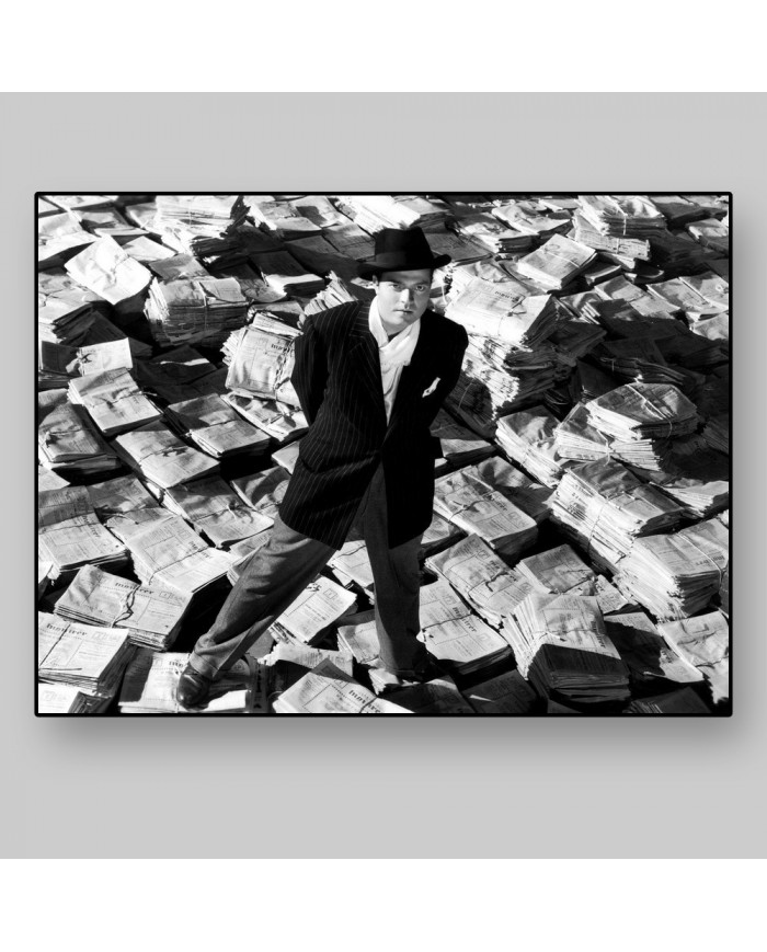 Orson Welles en Ciudadano Kane