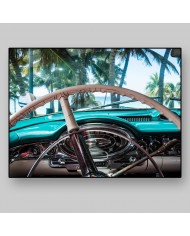 Varadero desde un coche clásico cubano