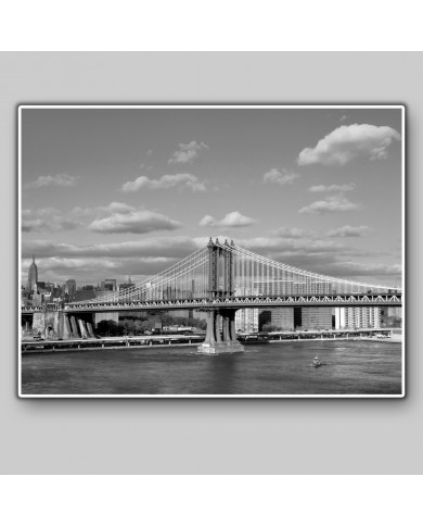 Puente de Manhattan, conectando Brooklyn con Lower Manhattan, Nueva York, USA Puente de Manhattan, conectando Brooklyn con Lower Manhattan, Nueva York, USA