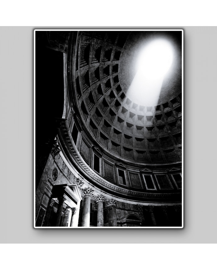 Rayo de luz en el Panteón,Roma,Italia
