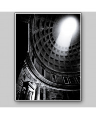 Rayo de luz en el Panteón,Roma,Italia