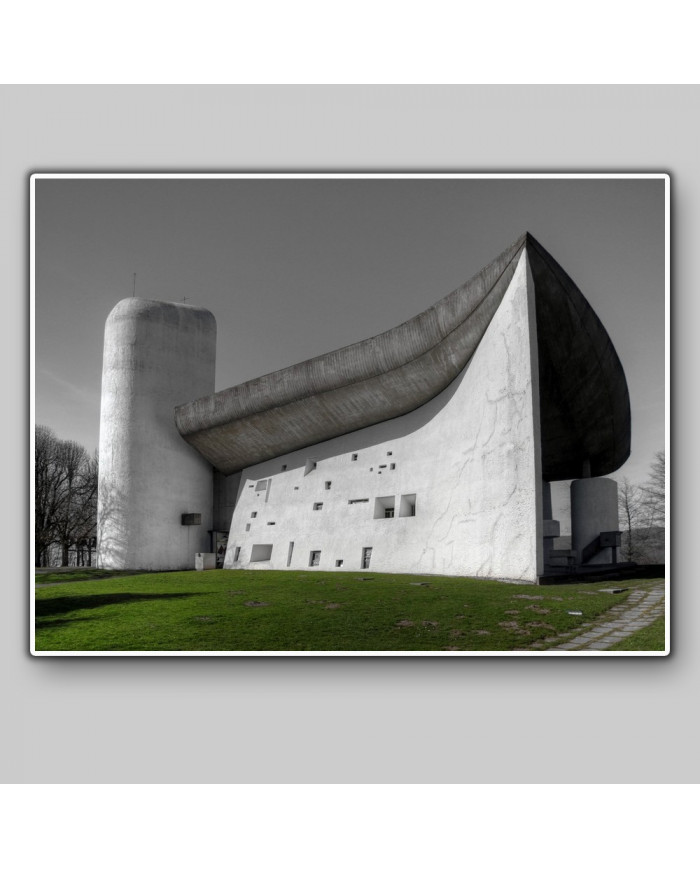 The Chapel Notre Dame du Haut,Ronchamp,Francia,1955