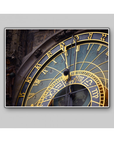 Detalle del reloj astronómico, Praga, República Checa Detalle del reloj astronómico, Praga, República Checa