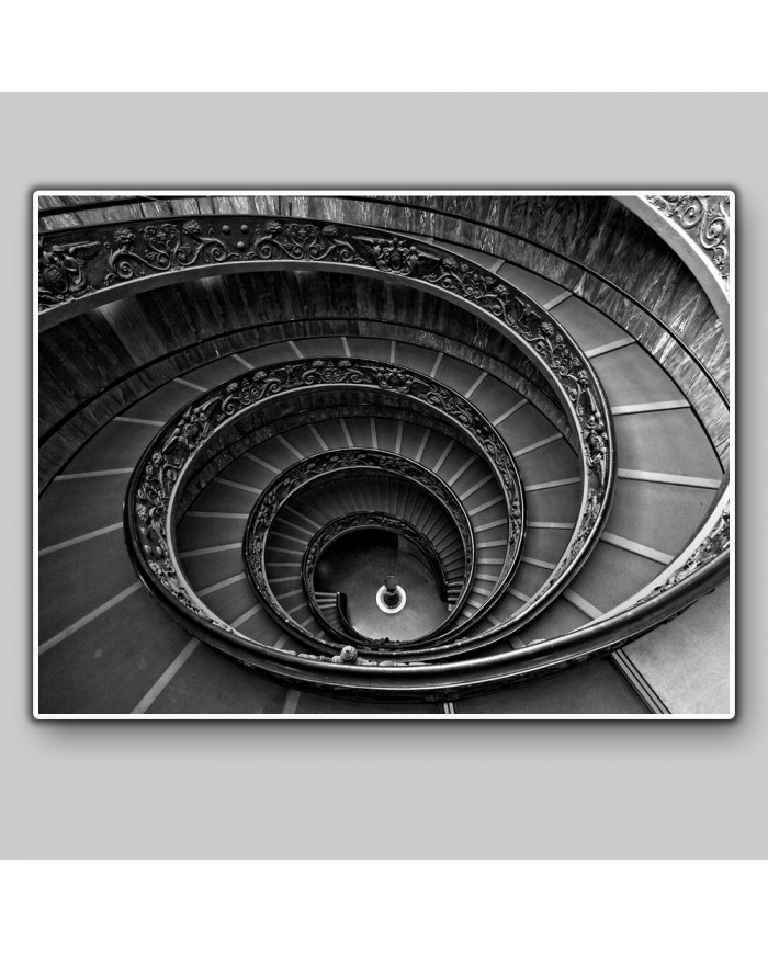 Escalera de espiral,Museos Varicanos,Roma