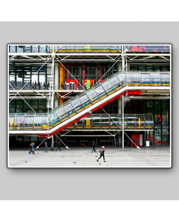 Centre Pompidou,diseñado por Renzo Piano y Richard Rogers,