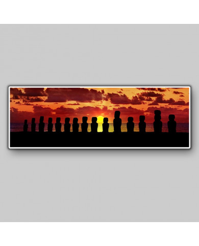 15 estatuas de la Isla de Pascua (Rapa Nui), Chile 15 estatuas de la Isla de Pascua (Rapa Nui), Chile