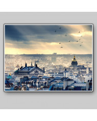 Vista de París desde Montmartre, París, Francia