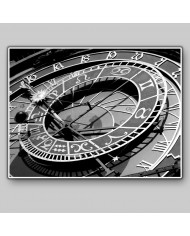 Detalle del reloj astronómico,Praga,República Checa