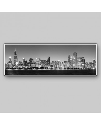Vista panorámica de Chicago, USA Vista panorámica de Chicago, USA
