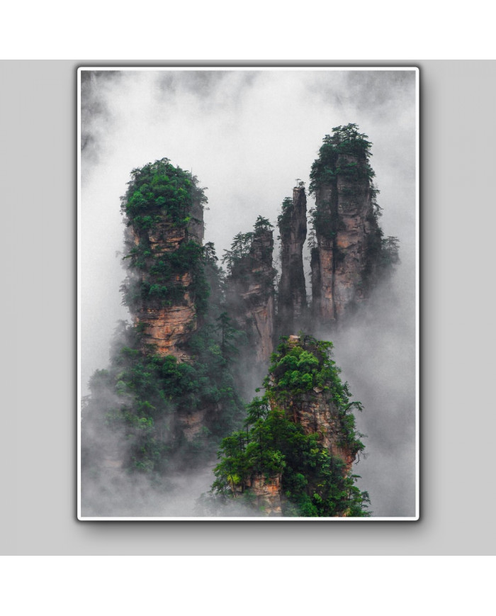 Zhangjiajie National Park famoso por el rogaje de Avatar, China
