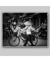 Mercado vietnamita, Hanoi, Vietnam