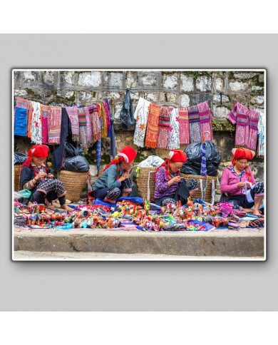 Mujeres Hmong,Sapa,Vietnam Mujeres Hmong,Sapa,Vietnam