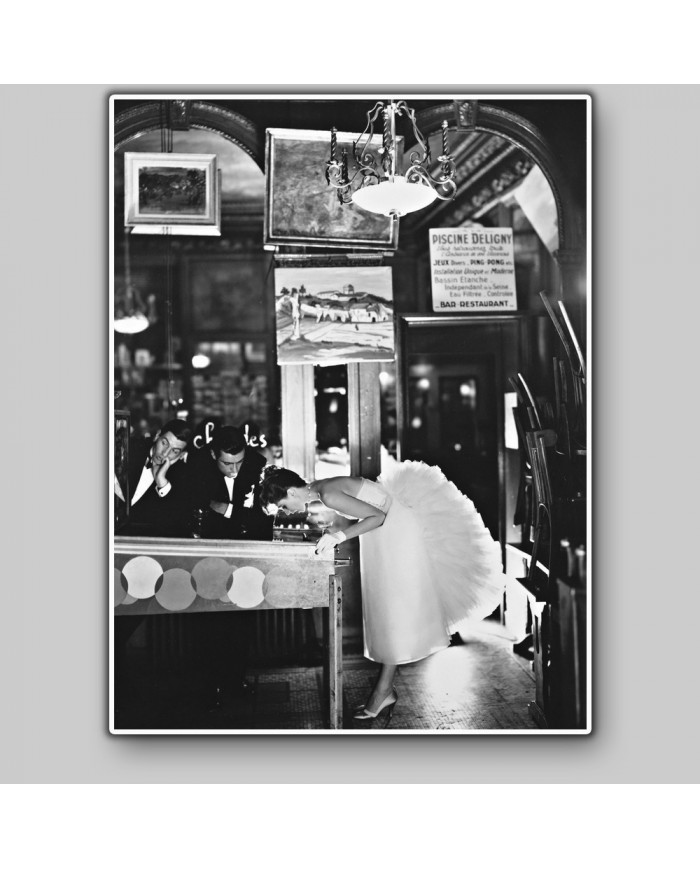 Café des Beaux Arts, Paris, August, 1956