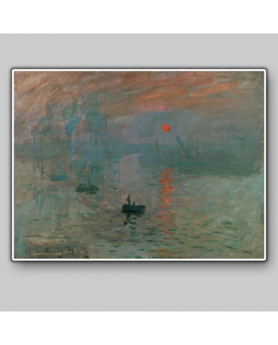 Claude Monet, Impression, Soleil levant, 1872
