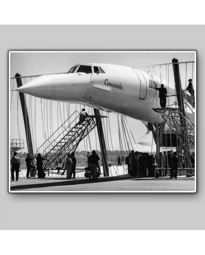 Concorde dans son filet, 1968
