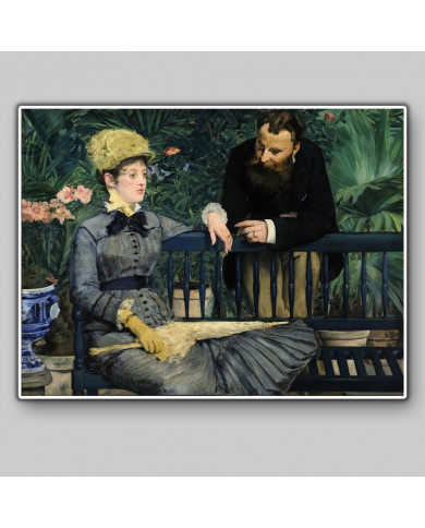 Edouard Manet, En el conservatorio Edouard Manet, En el conservatorio