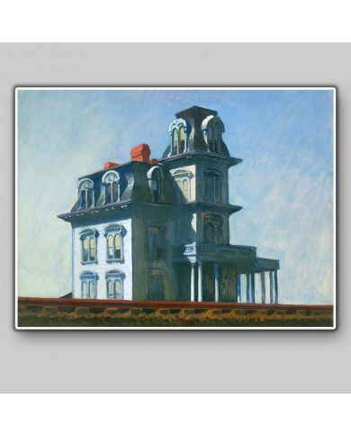 Edward Hopper, The House by the Railroad, 1925 Edward Hopper, The House by the Railroad, 1925