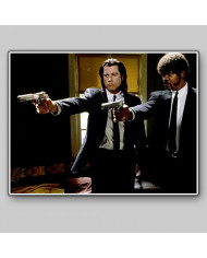 John Travolta y Samuel L Jackson en Pulp Fiction