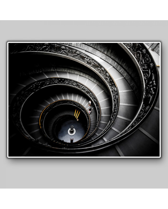 Escalera de espiral, Museos Varicanos, Roma