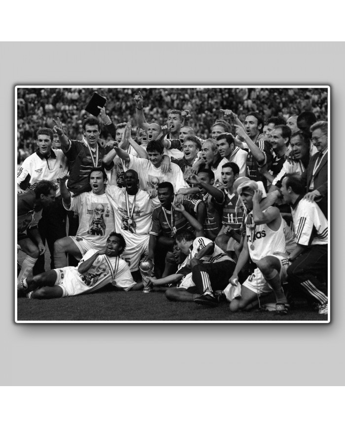 Francia, campeón mundial de fútbol, 1998
