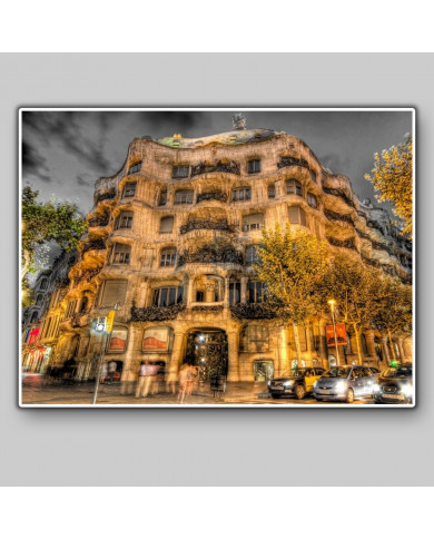 La Pedrera de Gaudi, Barcelona, ??Spain
