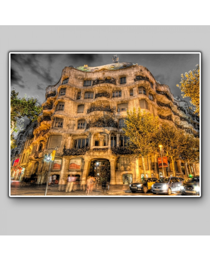 La Pedrera de Gaudi, Barcelona, España