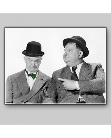 Laurel y Hardy como El gordo y el flaco en Big Noise