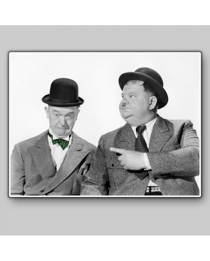 Laurel y Hardy como El gordo y el flaco en Big Noise