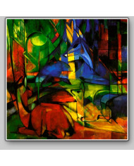 Marc Franz, Ciervos en el bosque II