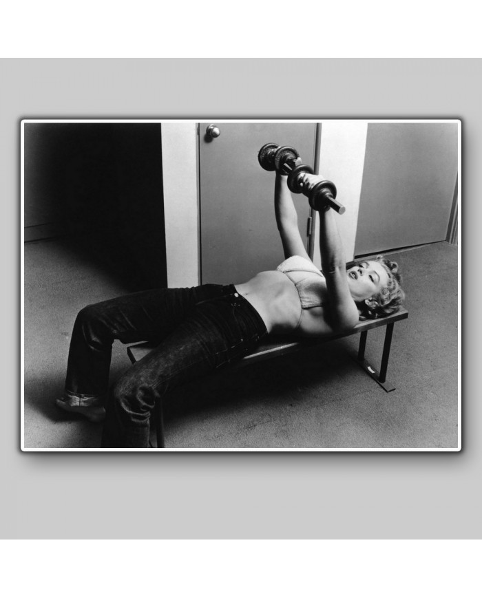 Marilyn Monroe en forma, 1952