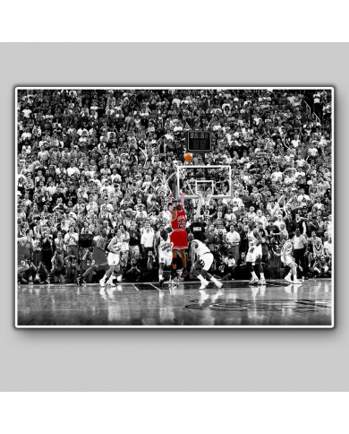 Michael Jordan, último tiro en el NBA
