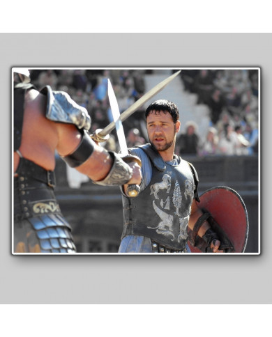 Russel Crowe en Gladiator Russel Crowe en Gladiator