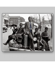 South side boys on Easter morning, South side Chicago Illinois, 1941