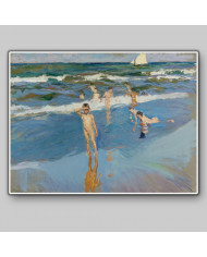 Joaquín Sorolla, Niños en el mar de la playa de Valencia
