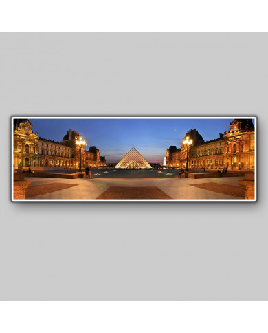 Vista panorámica del Museo del Louvre,París,Francia Vista panorámica del Museo del Louvre,París,Francia