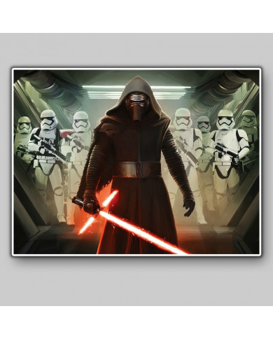 Kylo Ren and  First Order Stormtroopers, Star Wars
