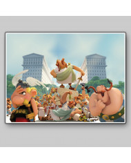 Asterix y Obelix en "La residencia de los dioses"