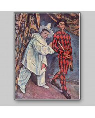 Paul Cezanne, Pierrot and Harlequin (Mardi Gras)
