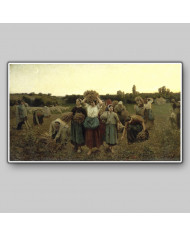 Jules Breton, El llamamiento de las espigadoras