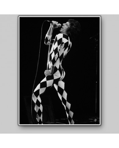 Freddie Mercury,concierto de Queen,1977 Freddie Mercury,concierto de Queen,1977