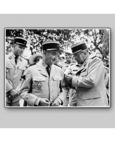 Louis de Funes en el gendarme Cruchot Louis de Funes en el gendarme Cruchot