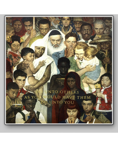 Norman Rockwell, The golden rule